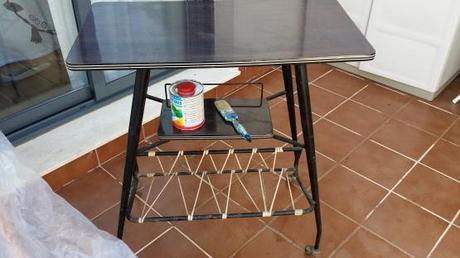 DIY – Mueble de tele de casi 50 años convertido en bonito aparador 2