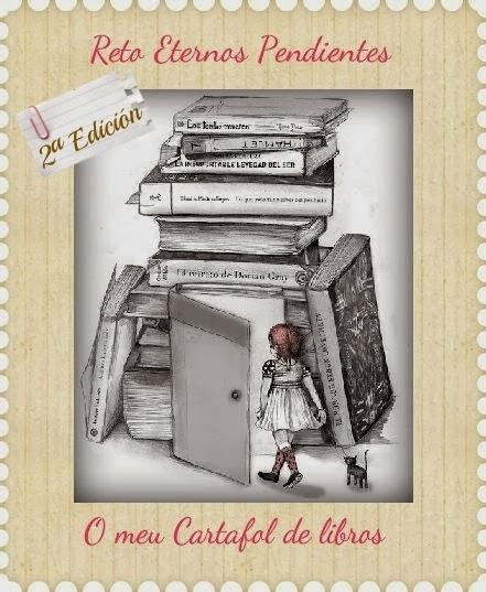 Este año también trataré de arreglar cuentas con algunos eternos pendientes gracias O meu Cartafol http://omeucartafoldelibros.blogspot.com.es/2014/12/ii-edicion-reto-eternos-pendientes.html
