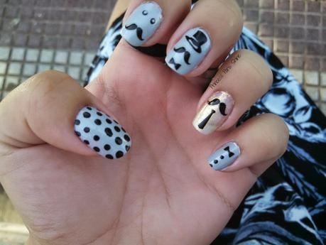 Nail Art: Gentlemen Nails