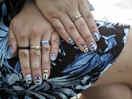 Nail Art: Gentlemen Nails