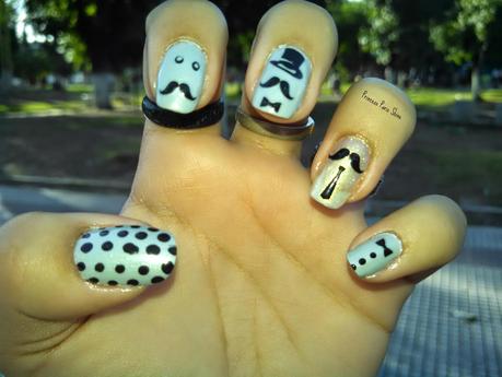 Nail Art: Gentlemen Nails