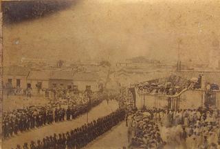 Traslado de los restos del Libertador desde la Catedral al Panteon Nacional en 1876 Traslado de los restos del Libertador desde la Catedral al Panteon Nacional en 1876