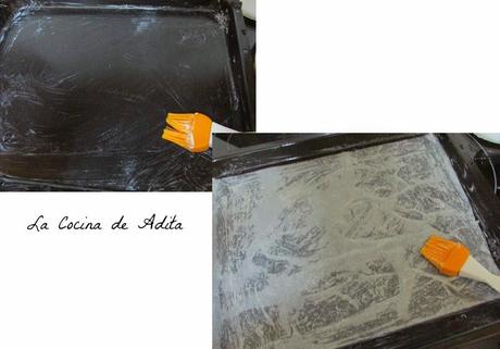 Tarta de mousse de mandarinas, con esferificación Tarta de mousse de mandarinas, con esferificación