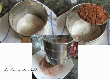 Tarta de mousse de mandarinas, con esferificación Tarta de mousse de mandarinas, con esferificación