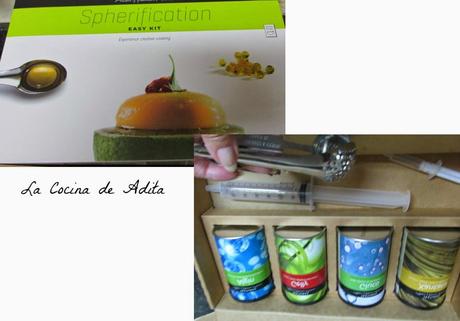 Tarta de mousse de mandarinas, con esferificación Tarta de mousse de mandarinas, con esferificación