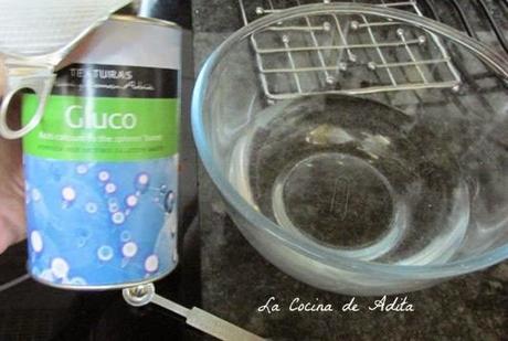 Tarta de mousse de mandarinas, con esferificación Tarta de mousse de mandarinas, con esferificación