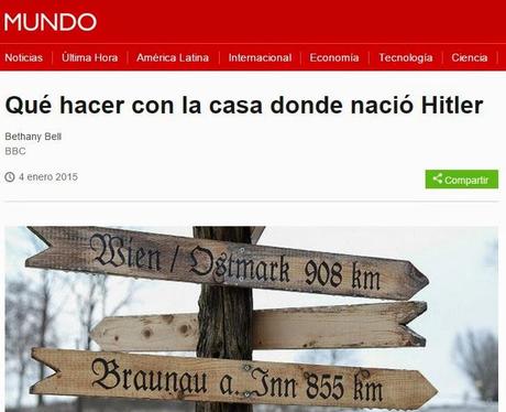 ¿QUÉ HACER CON LA CASA DONDE NACIÓ HITLER?