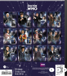 Esconden algo las imágenes del calendario 2015 de ‘Doctor Who’?