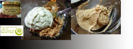 Cucharitas de yogur de foie con manzana caramelizada Cucharitas de yogur de foie con manzana caramelizada