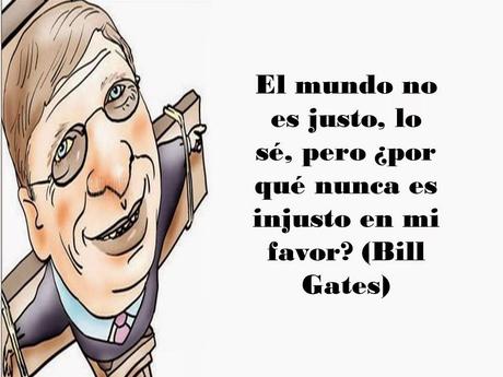 El mundo tiene injusticias para todos El mundo tiene injusticias para todos