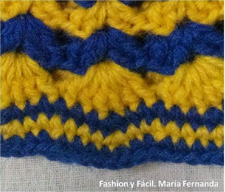 Muestras DIY de motivos tejidos a crochet o ganchillo (Crocheted samples)