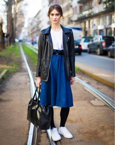 MARTES DE FALDAS: Top 5 Otoño/Invierno (III) Denim street style