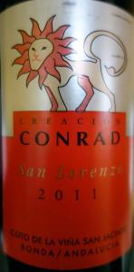 Vinos de Ronda: desde el siglo I a.C. hasta hoy. Conrad San Lorenzo 2011. Ronda