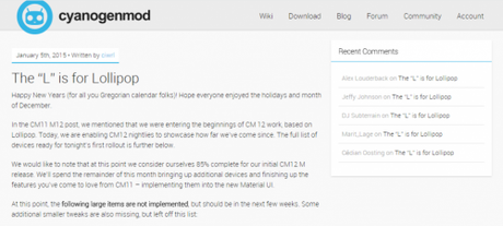 Los Reyes Magos nos traen CyanogenMod 12 1