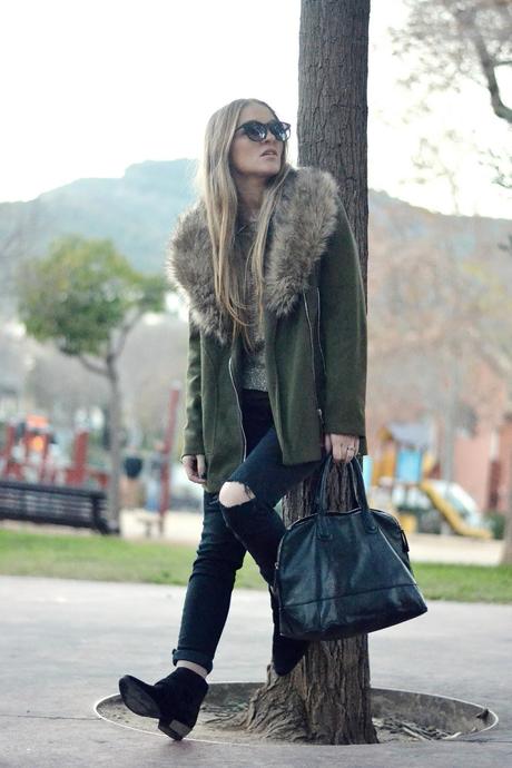 GREEN COAT IN PALO ALTO MARKET