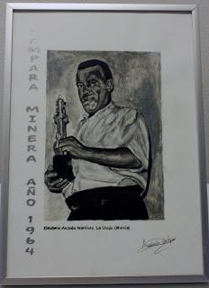 RETRATOS ACRILICOS.CANTAORES: GANADORES DE LA LAMPARA MINERA,DESDE 1961 A 2012 FESTIVAL DEL CANTE DE LAS MINAS LA UNION-MURCIA