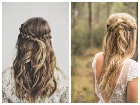 Trenzas para novias e invitadas