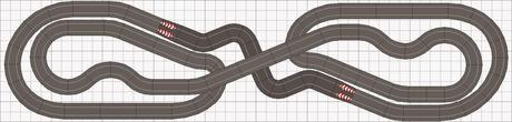 Nº 1326. Circuito simétrico con puente en 5 x 1,20 Nº 1326. Circuito simétrico con puente en 5 x 1,20