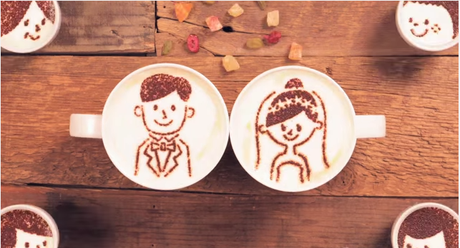 Comercial realizado con 1000 tazas de café latte Comercial realizado con 1000 tazas de café latte