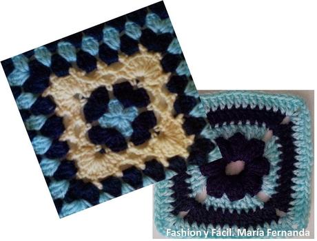 Variantes de granny square (How can you change granny squares) Variantes de granny square (How can you change granny squares)