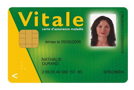 Tarjeta de la seguridad social francesa Tarjeta de la seguridad social francesa