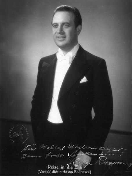 Grandes Cantantes del pasado: Helge Rosvaenge Grandes Cantantes del pasado: Helge Rosvaenge