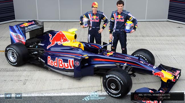 Diseño y Formula 1 Red Bull Racing