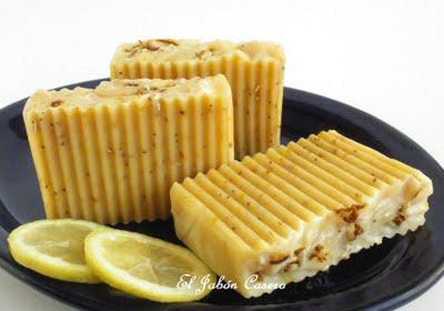 Jabón artesanal de Avena y Limon Jabón artesanal de Avena y Limon