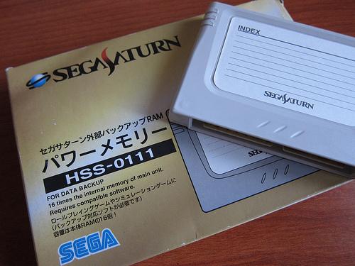 La evolución de las tarjetas de memoria en consolas Saturn Data Backup