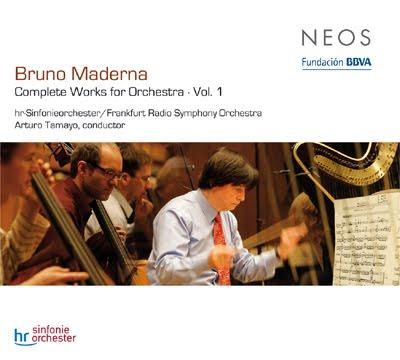 Caminos para Maderna Obra orquestal de Maderna por Arturo Tamayo en el sello Neos (vol.1)