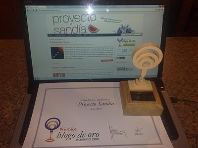 Blogos de Oro: Proyecto Sandía fue el más votado Blogos de Oro: Proyecto Sandía fue el más votado