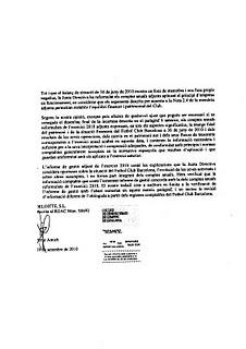 Aquí están las dos auditorías, la de Laporta y la de Rosell Aquí están las dos auditorías, la de Laporta y la de Rosell