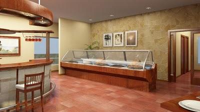 Fantasticos 3d Interiores: buffet para Casa de Retiro Fantasticos 3d Interiores: buffet para Casa de Retiro