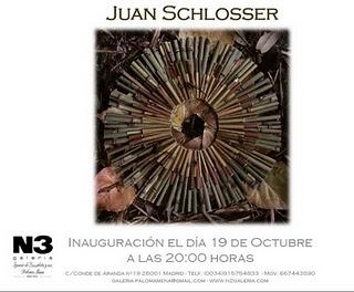 Exposición de Juan Schlosser en N3 Galería.