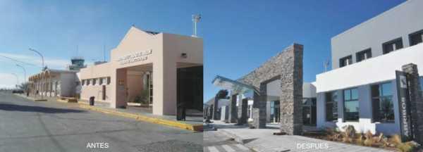 Trelew_view_antesFachada Detalle de Fachada (antes, izquierda y remodelación, derecha)