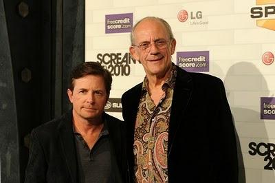 SCREAM AWARDS 2010: MARTY Y EL DOC JUNTOS DE NUEVO SCREAM AWARDS 2010: MARTY Y EL DOC JUNTOS DE NUEVO