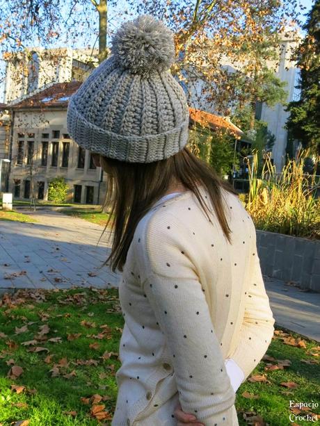 Gorro con pompón