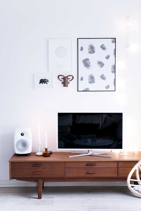 Decoración en blanco y madera en Helsinki 6