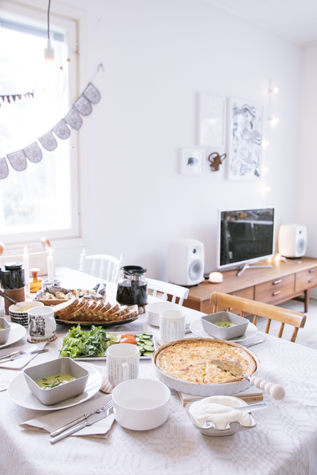 Decoración en blanco y madera en Helsinki 9