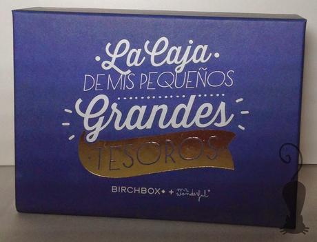 Birchbox Diciembre + Mr. Wonderful Birchbox Diciembre + Mr. Wonderful