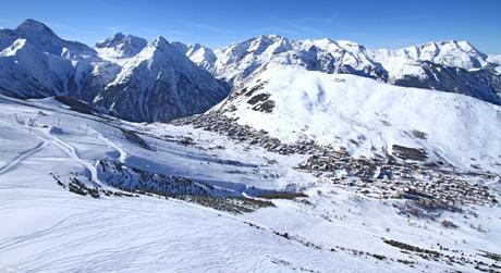 10 ciudades para disfrutar el invierno, por @GoEuro Les-2-Alpes-invierno