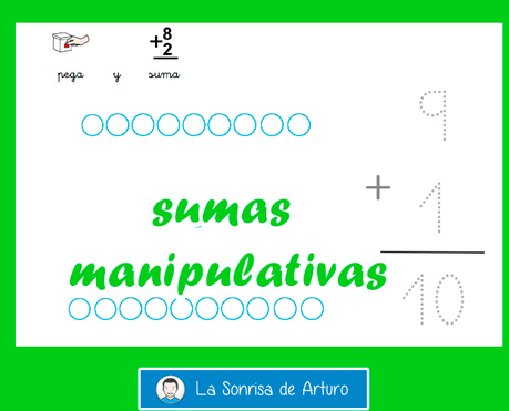 sumar con gomets La Sonrisa de Arturo materiales autismo