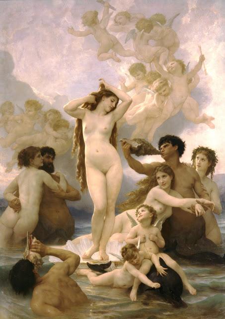 Nacimiento de Venus de Bouguereau Nacimiento de Venus de Bouguereau