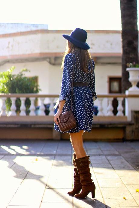 Butterflies Print Dress Butterflies Print Dress