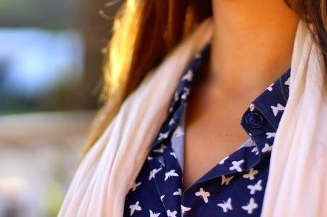 Butterflies Print Dress Butterflies Print Dress