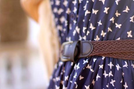 Butterflies Print Dress Butterflies Print Dress