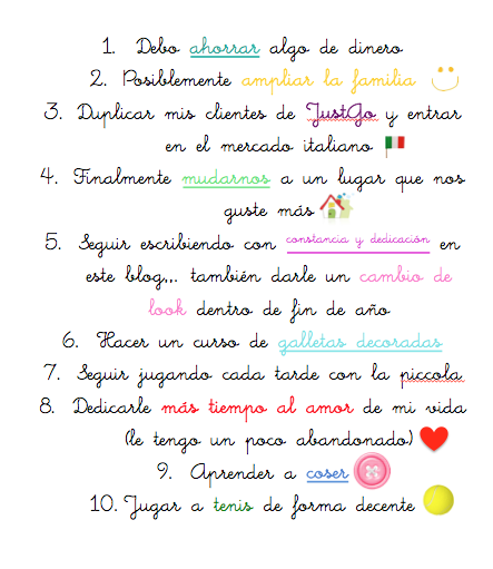 Mis 10 propósitos para el 2015 propositos piezecitos 2015