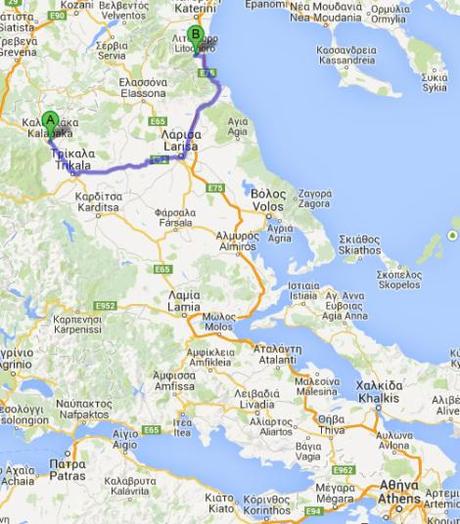 Grecia en 20 días: Día 16 – De Kalambaka a Litohoro y excursión desastrosa al Monte Olimpo. grecia-dia16-01