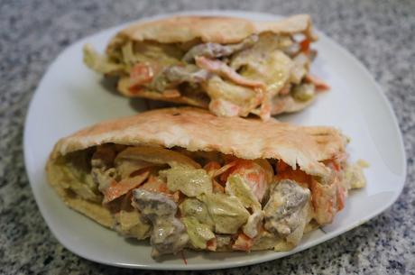 Shawarma de ternera Shawarma de ternera