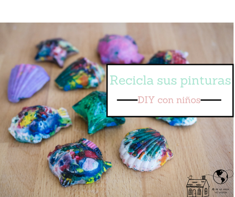 DIY: Reciclar pinturitas y ceras de colores DIY: Reciclar pinturitas y ceras de colores